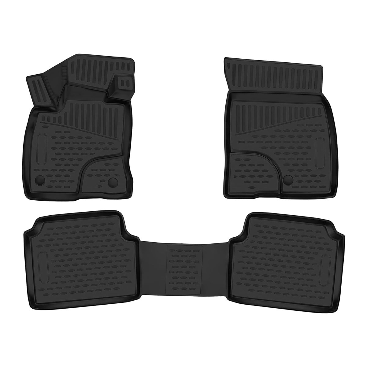 Ford Bronco Sport Floor Mats - Omac - Rubber TPE - Black - 2021 - 2024